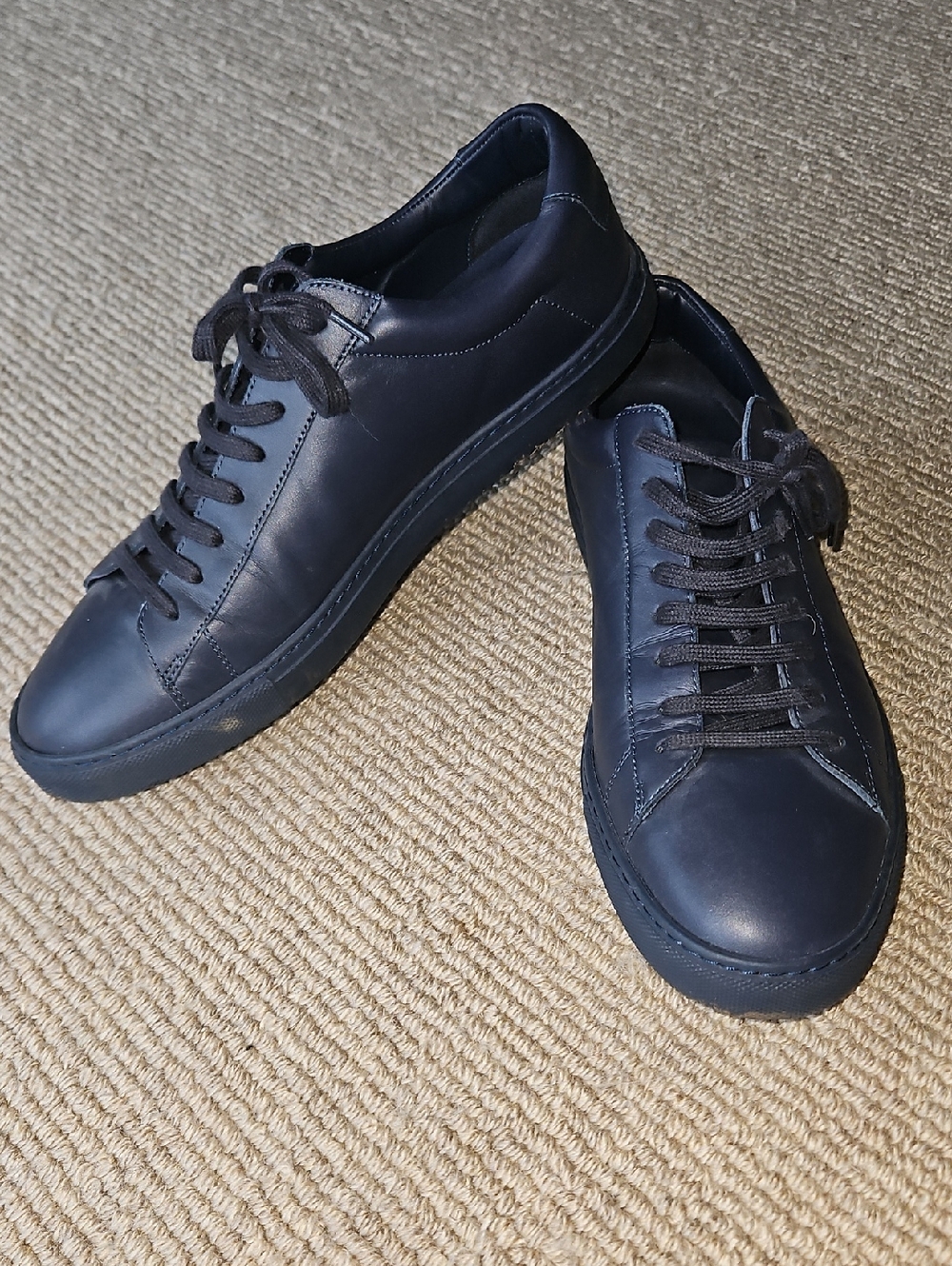 Oliver Cabell EU 43 Navy Leather Low 1 Sneakers Italy